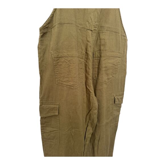 Garage Army Green Cotton Overalls with jogger cuffs size small - Picture 11 of 13